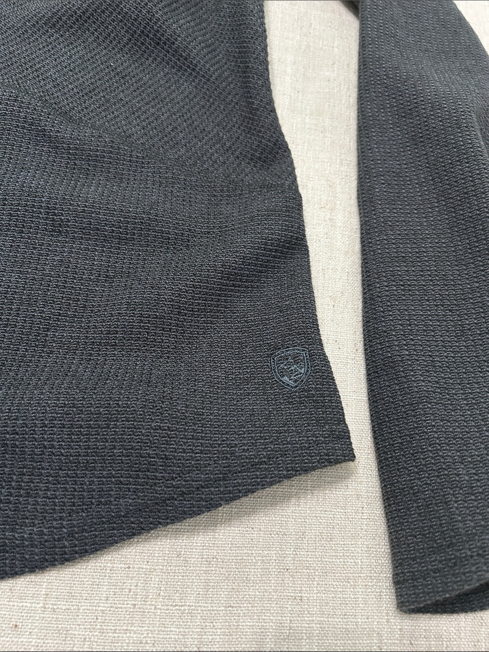Kuhl Petra Mock Neck Women's S Waffle Knit Hiking Outdoor Camping Pullover - Picture 12 of 16